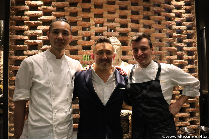 Cartoline dal 657mo Meeting VG @ Ristorante IYO – Milano – Patron Claudio Liu, Chef Masaki Okada e Michele Biassoni