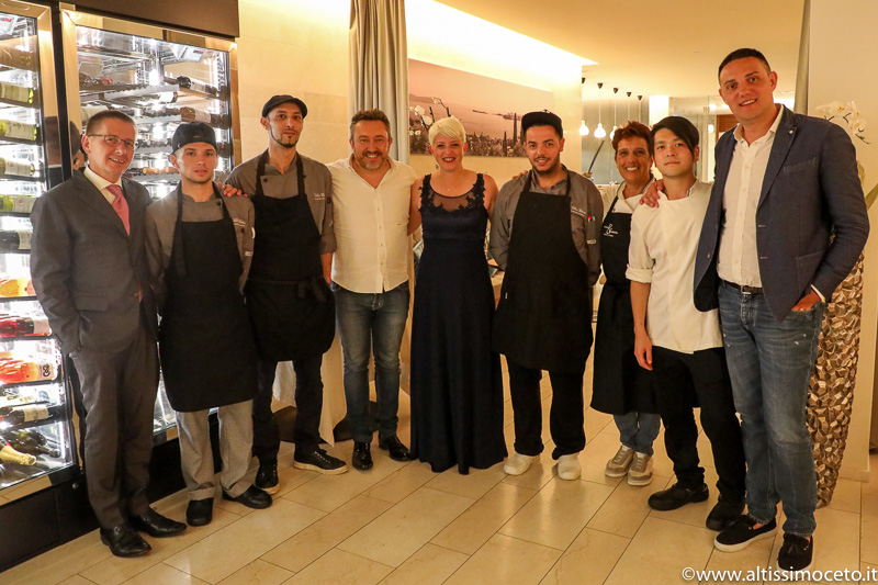 Cena a 4 Mani @Ristorante La Terrazza Segreta del Villa Eden Luxury Resort – Gardone Riviera (BS) – Resident chef Peter Oberrauch, Guest chef Mariangela Susigan