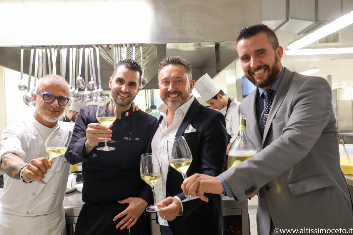 Cartoline da The Starring Nights – Cena a 4 mani al Gazebo Restaurant @GH Alassio – Alassio (SV) – Executive Chef Roberto Balgisi, Guest Chef Massimiliano Sena