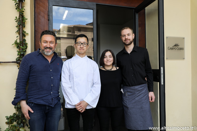 Ristorante Campo Cedro - Siena - Patron Daniela Sedda, Patron/Chef Kohsuke Sugihara