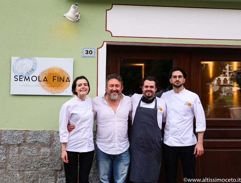 Semola Fina - Chef/Patron Manuel Merlo e Sofia Omodeo - Madonna di Campiglio (TN)